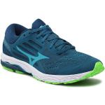 Przecenione Niebieskie Buty do biegania treningowe męskie sportowe marki Mizuno 
