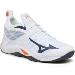 Przecenione Białe Sneakersy sznurowane męskie sportowe marki Mizuno w rozmiarze 43 