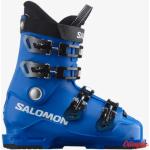 Przecenione Niebieskie Buty narciarskie dla chłopców Twarde marki Salomon 