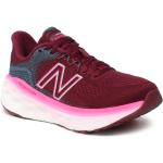 Przecenione Bordowe Buty do biegania treningowe damskie sportowe marki New Balance w rozmiarze 36 