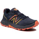 Przecenione Granatowe Buty do biegania terenowe męskie sportowe marki New Balance w rozmiarze 43 