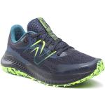 Przecenione Granatowe Buty do biegania terenowe męskie sportowe marki New Balance w rozmiarze 40 