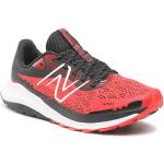Przecenione Czerwone Buty do biegania terenowe męskie sportowe marki New Balance 