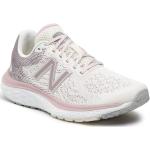 Przecenione Beżowe Buty do biegania treningowe damskie sportowe marki New Balance 