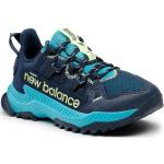 Przecenione Granatowe Buty do biegania terenowe damskie sportowe marki New Balance w rozmiarze 36 