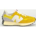 Żółte Sneakersy sznurowane męskie w stylu retro marki New Balance 327 w rozmiarze 41,5 