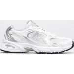 Przecenione Białe Sneakersy sznurowane męskie w stylu retro marki New Balance 530 w rozmiarze 36 