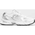 Przecenione Białe Sneakersy sznurowane męskie w stylu retro marki New Balance 530 w rozmiarze 38,5 
