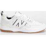 Białe Sneakersy sznurowane męskie amortyzujące eleganckie z zamszu marki New Balance w rozmiarze 42,5 