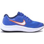 Niebieskie Buty do biegania treningowe damskie sportowe marki Nike 