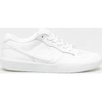 Przecenione Białe Buty zamszowe męskie z zamszu marki Nike SB Stefan Janoski w rozmiarze 40 