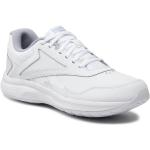 Przecenione Białe Sneakersy sznurowane męskie sportowe z gładkiej skóry marki Reebok w rozmiarze 42 