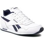 Przecenione Białe Sneakersy damskie marki Reebok Classic w rozmiarze 34 
