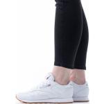 Przecenione Białe Sneakersy skórzane damskie marki Reebok Classic 