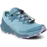 Przecenione Niebieskie Buty do biegania terenowe damskie sportowe marki Salomon w rozmiarze 38 