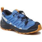 Niebieskie Buty do biegania terenowe męskie sportowe marki Salomon w rozmiarze 35 