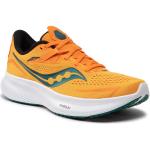 Przecenione Pomarańczowe Buty do biegania treningowe męskie sportowe marki Saucony w rozmiarze 42 