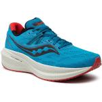 Przecenione Niebieskie Buty do biegania treningowe męskie sportowe marki Saucony w rozmiarze 44 