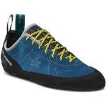 Przecenione Niebieskie Sneakersy sznurowane męskie sportowe z zamszu marki Scarpa w rozmiarze 45 