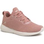 Przecenione Różowe Buty sportowe damskie marki Skechers w rozmiarze 35 