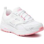 Przecenione Białe Sneakersy sznurowane damskie sportowe marki Skechers w rozmiarze 38 