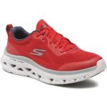 Przecenione Czerwone Buty do biegania treningowe męskie sportowe marki Skechers 