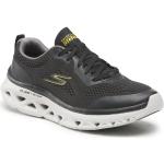Przecenione Czarne Buty do biegania treningowe męskie sportowe marki Skechers w rozmiarze 46 