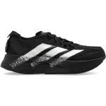 Czarne Sneakersy sznurowane z motywem sportowe w rozmiarze 44,5 - wysokość obcasa od 3cm do 5cm 