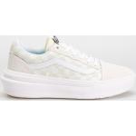 Przecenione Białe Sneakersy sznurowane męskie z wyjmowanymi wkładkami marki Vans Old Skool w rozmiarze 38 