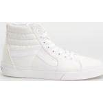 Przecenione Białe Sneakersy męskie amortyzujące w paski skaterskie marki Vans w rozmiarze 36 