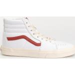 Przecenione Białe Sneakersy sznurowane męskie podpierające kostę skaterskie marki Vans Pop w rozmiarze 41 