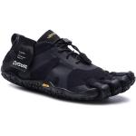 Przecenione Czarne Sneakersy sznurowane męskie z podeszwą Vibram sportowe marki Vibram w rozmiarze 40 