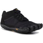 Przecenione Czarne Sneakersy sznurowane męskie z podeszwą Vibram sportowe marki Vibram w rozmiarze 42 