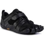 Przecenione Czarne Sneakersy sznurowane męskie z podeszwą Vibram sportowe marki Vibram w rozmiarze 50 