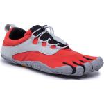 Przecenione Czerwone Sneakersy sznurowane męskie z podeszwą Vibram w stylu retro marki Vibram w rozmiarze 43 