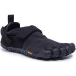 Przecenione Czarne Sneakersy sznurowane męskie z podeszwą Vibram sportowe marki Vibram w rozmiarze 48 