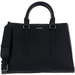 Czarne Shopper bags damskie marki Calvin Klein 