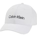 Białe Czapki z daszkiem damskie marki Calvin Klein 