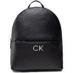 Czarne Plecaki damskie marki Calvin Klein 