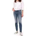 Niebieskie Jeansy rurki damskie Skinny fit marki Calvin Klein 