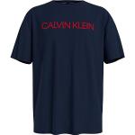 Niebieskie Koszulki męskie marki Calvin Klein w rozmiarze M 