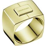 Złote pierścionki marki Calvin Klein w rozmiarze 12 
