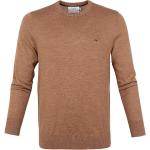 Brązowe Swetry męskie marki Calvin Klein w rozmiarze L 