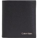 Czarne Etui na karty kredytowe męskie marki Calvin Klein 
