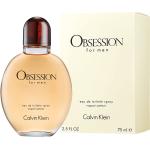 Pomarańczowe Perfumy & Wody perfumowane z paczulą męskie cytrusowe marki Calvin Klein Obsession 