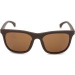 Calvin Klein okulary przeciwsłoneczne kolor brązowy