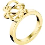 Złote pierścionki pozłacane marki Calvin Klein w rozmiarze 12 