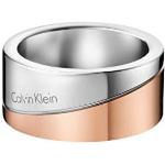 Różowe Złote pierścionki marki Calvin Klein w rozmiarze 12 