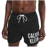 Czarne Spodenki kąpielowe męskie marki Calvin Klein w rozmiarze M 