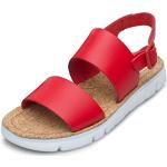 Czerwone Sandały damskie na lato marki Camper w rozmiarze 39 